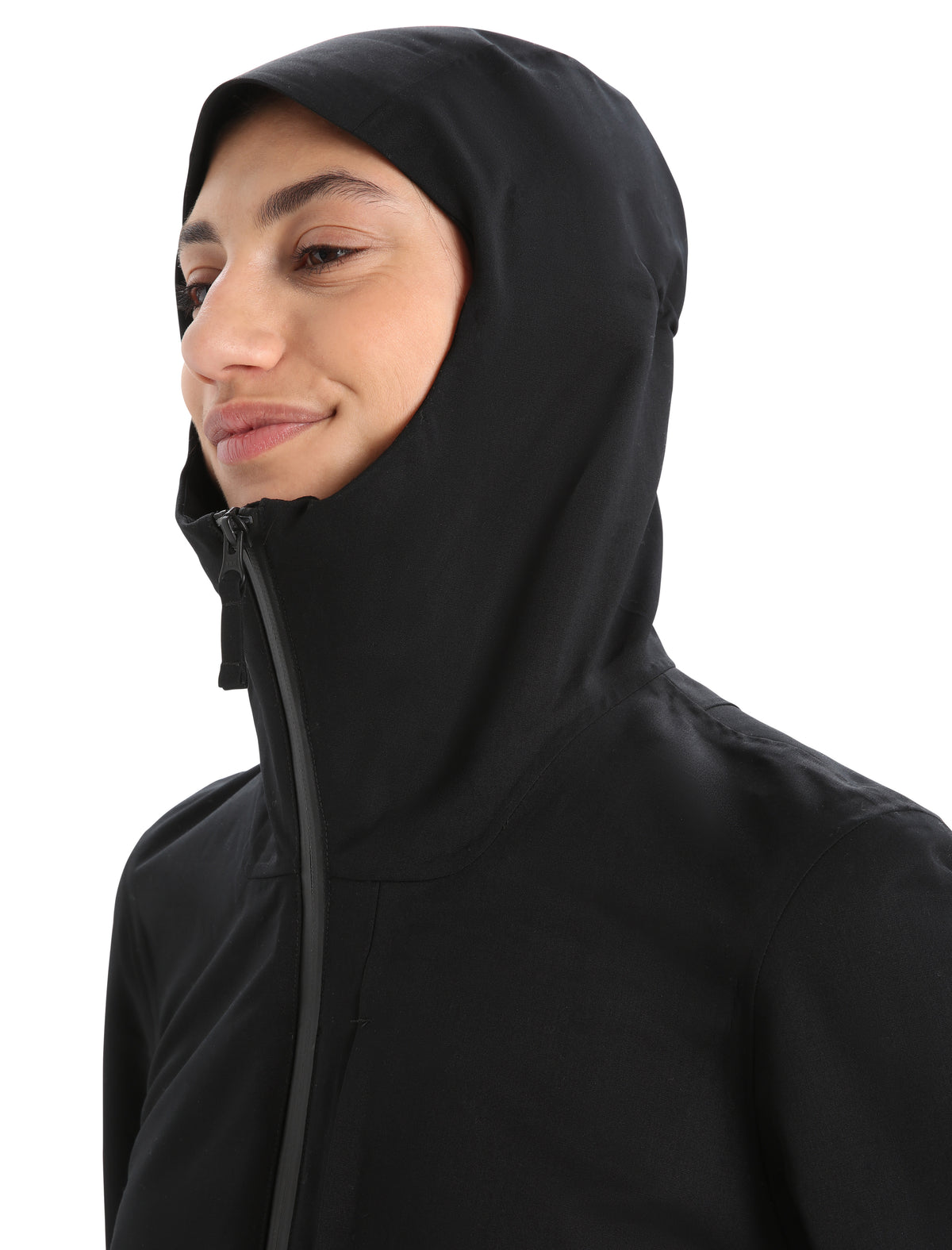 Women’s icebreaker City Label Shell+™ Merino 4-in-1 Parka Black - 4