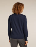 icebreaker-apac Women’s Central Long Sleeve Sweatshirt Glacier Women - 2