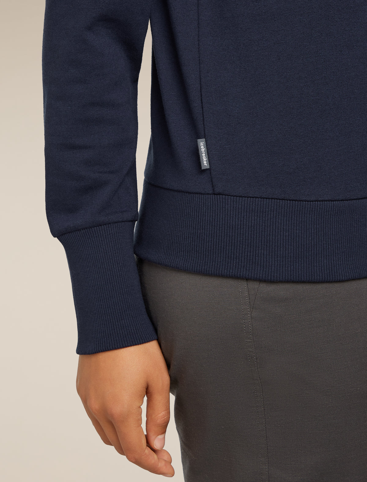 icebreaker-apac Women’s Central Long Sleeve Sweatshirt Glacier Women - 6