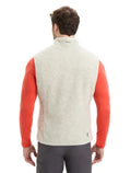 Men’s RealFleece™ High Pile Vest Ecru Heather/Snow - 2