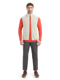 Men’s RealFleece™ High Pile Vest Ecru Heather/Snow - 3
