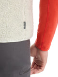 Men’s RealFleece™ High Pile Vest Ecru Heather/Snow - 7