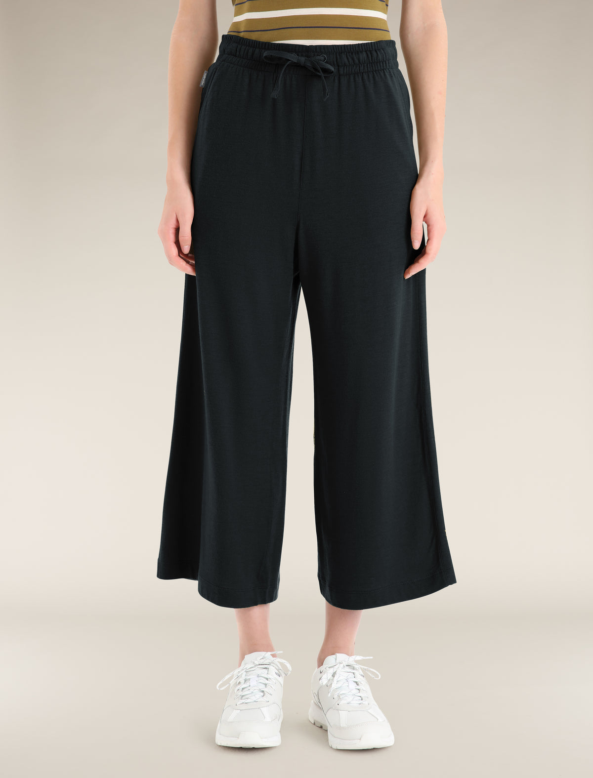 Women’s Merino 200 Granary Culottes Black - 1