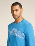 Merino 200 Oasis Long Sleeve Crew Thermal Top Remarkables Arctic - 5