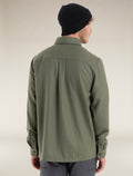Men’s Merino 200 Dawnder Long Sleeve Flannel Shirt Loden - 2