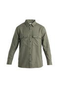 Men’s Merino 200 Dawnder Long Sleeve Flannel Shirt Loden - 7