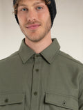 Men’s Merino 200 Dawnder Long Sleeve Flannel Shirt Loden - 4