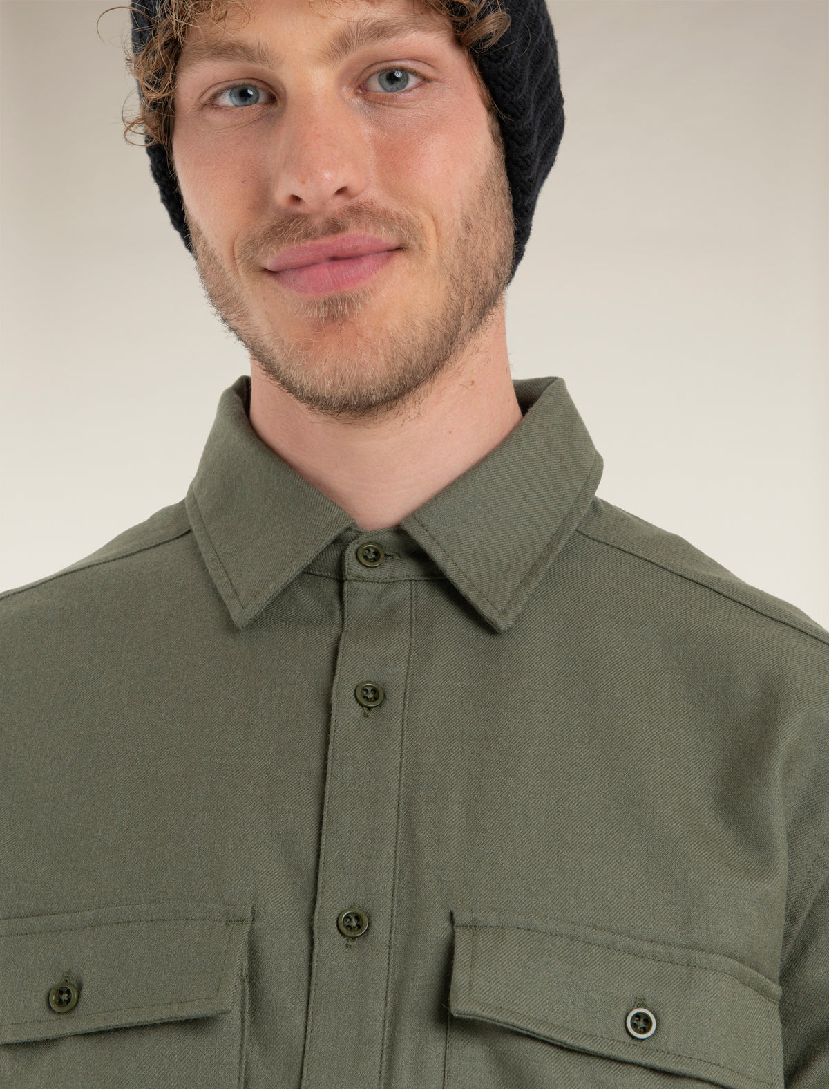 Men’s Merino 200 Dawnder Long Sleeve Flannel Shirt Loden - 4