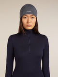 Unisex Merino 200 Oasis Beanie Jet Heather - 6