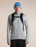 Unisex Merino icebreaker Beanie Lazurite/Zinc Blue - 3