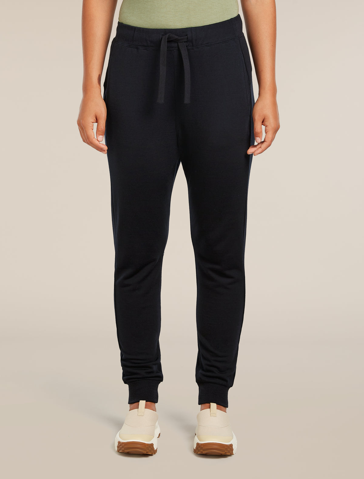 Women’s Merino Blend 200 Crush Pants Black - 1