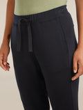 Women’s Merino Blend 200 Crush Pants Black - 6