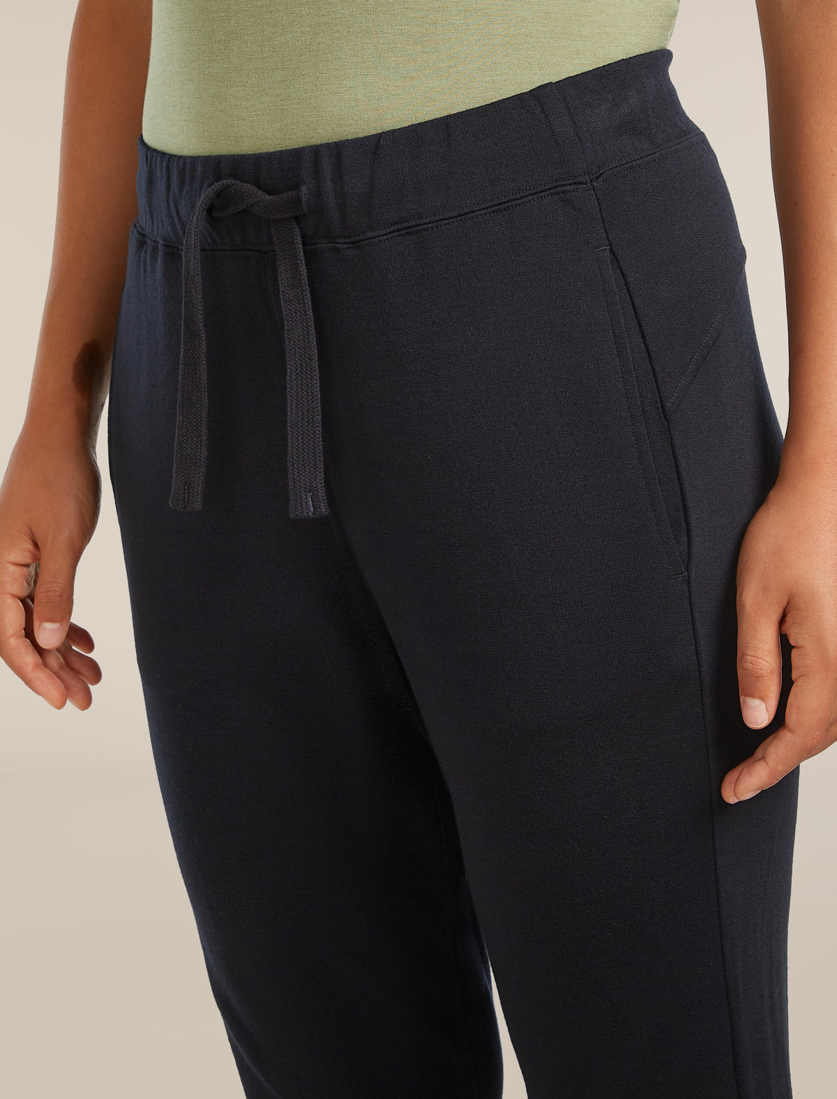 Women’s Merino Blend 200 Crush Pants Black - 6