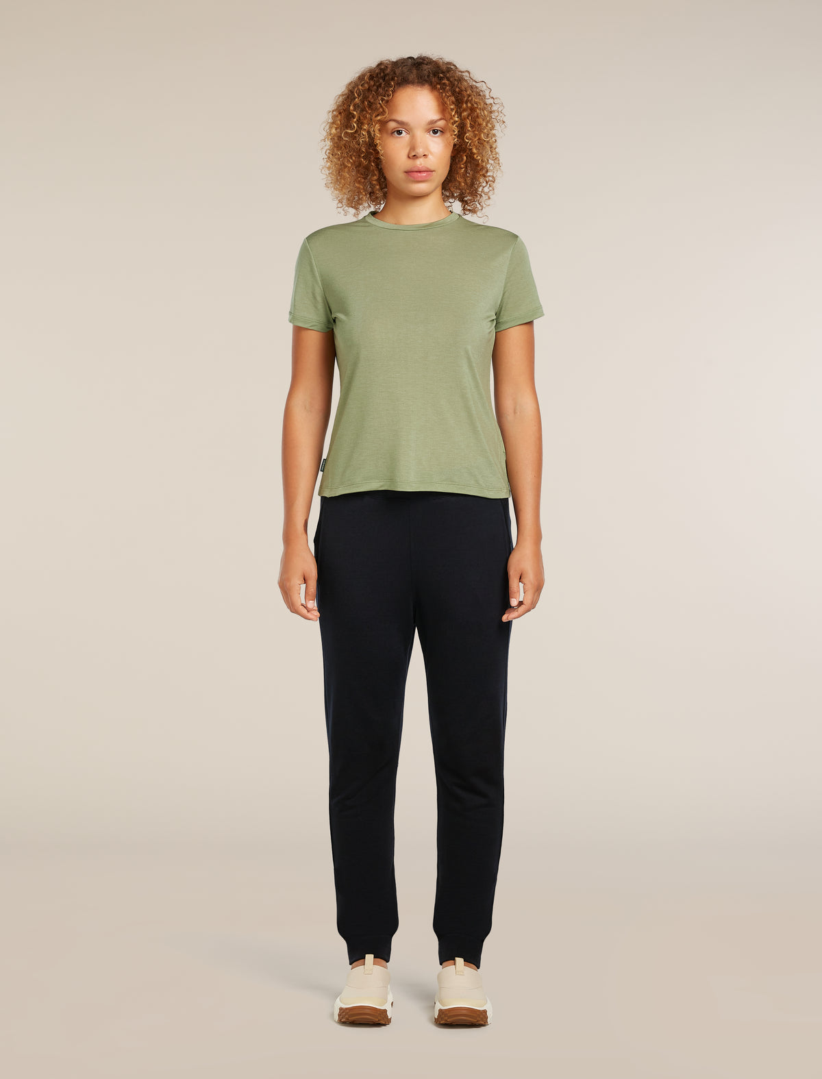 Women’s Merino Blend 200 Crush Pants Black - 3