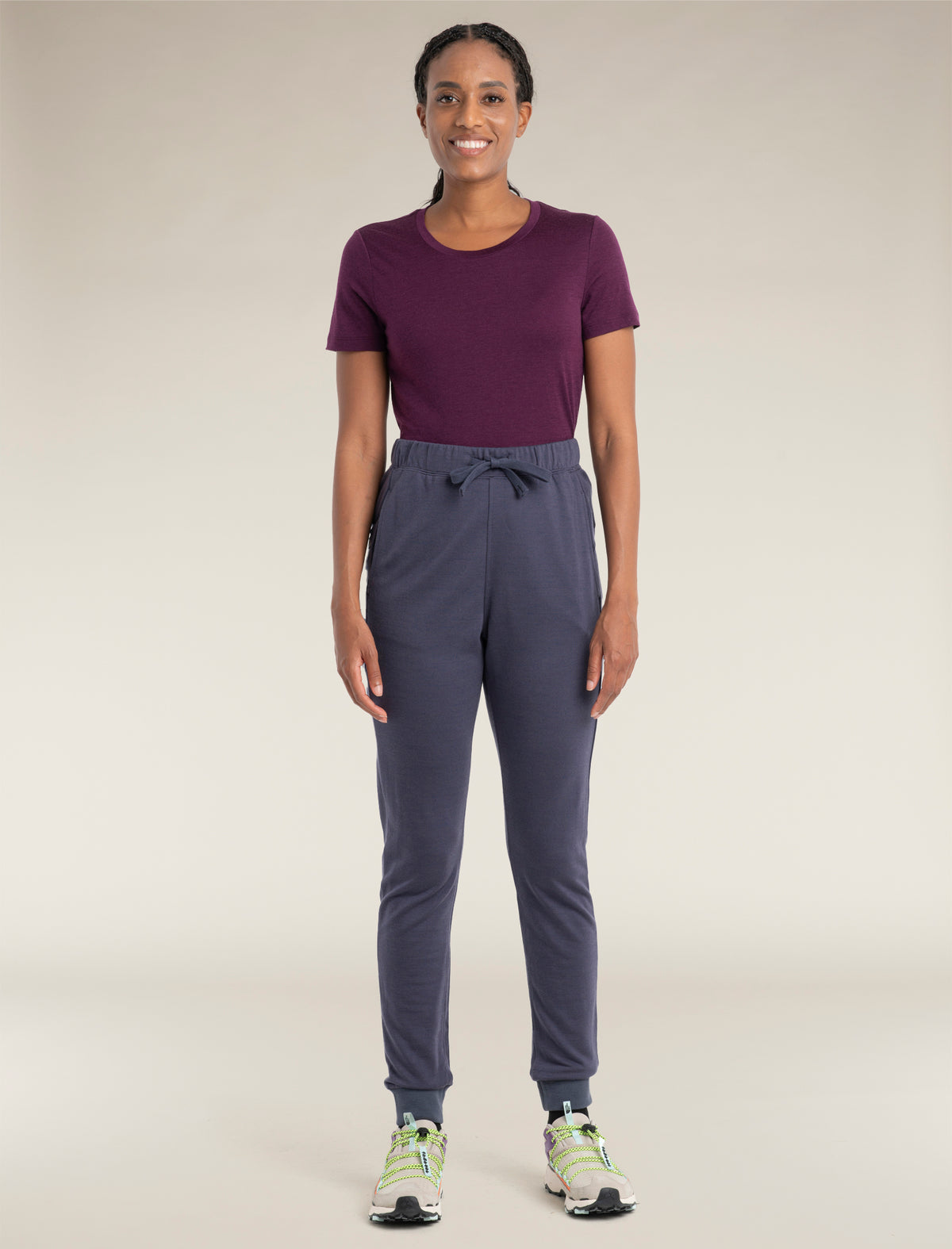 Women’s Merino Blend 200 Crush Pants Graphite - 3