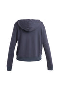 Women’s Merino Blend 200 Crush Long Sleeve Hoodie Graphite - 8