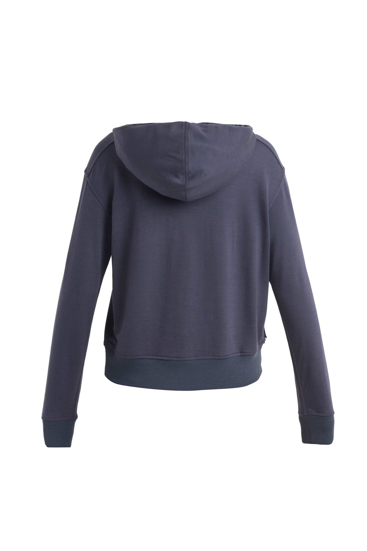 Women’s Merino Blend 200 Crush Long Sleeve Hoodie Graphite - 8