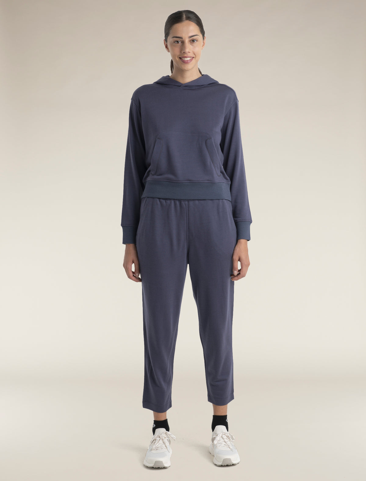 Women’s Merino Blend 200 Crush Ankle Pants Graphite - 3