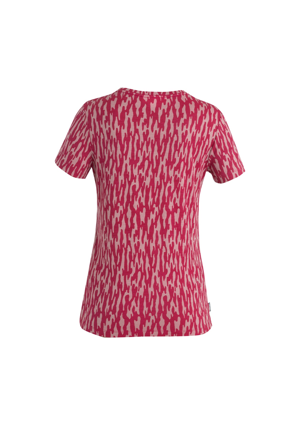 Women’s Merino 150 Tech Lite II Short Sleeve Scoop T-Shirt Glacial Flow Crystal/Electron Pink - 8