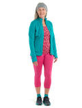 Women’s Merino 150 Tech Lite II Short Sleeve Scoop T-Shirt Glacial Flow Crystal/Electron Pink - 4