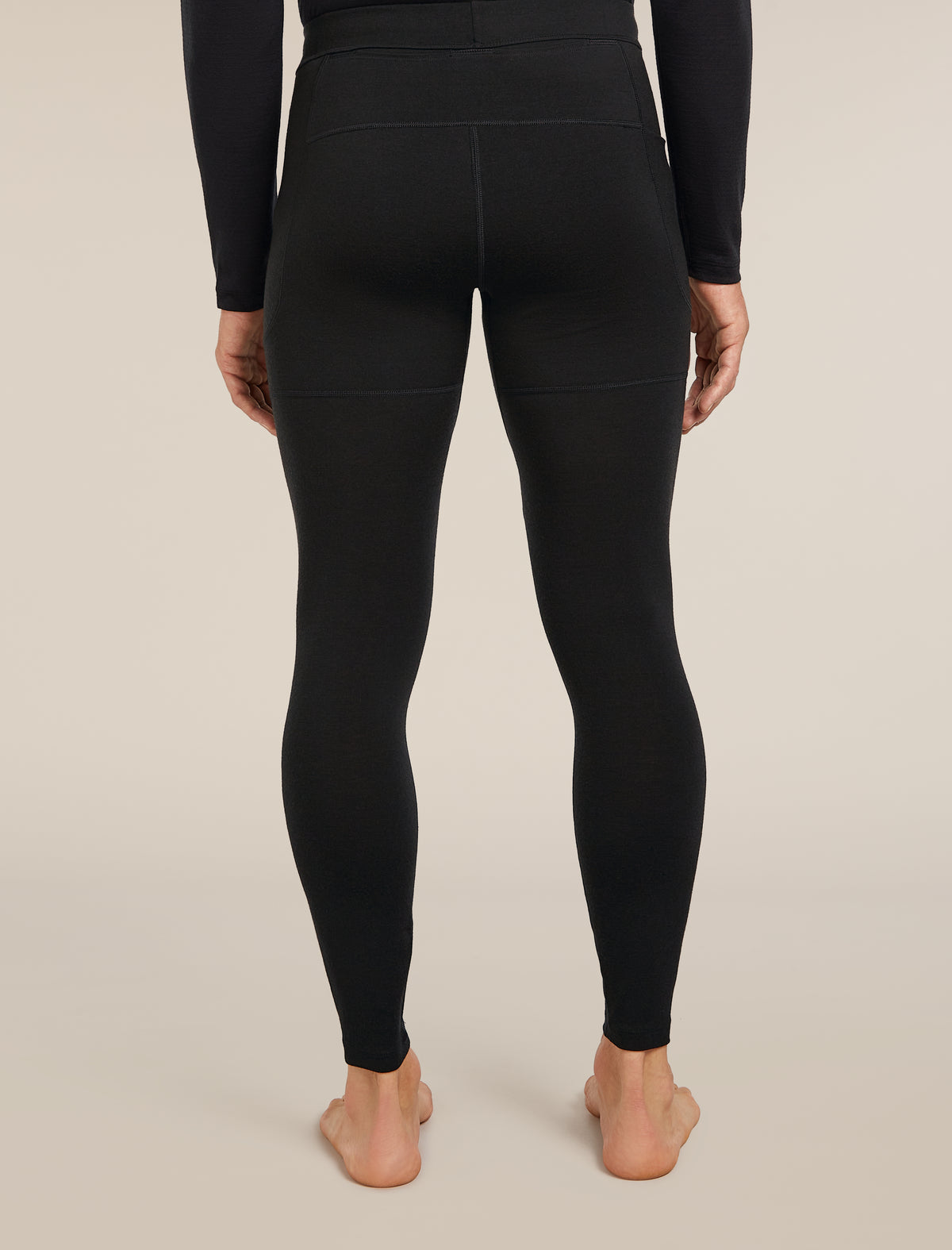 Men’s Merino Speed Winter 28" Tights Black - 2