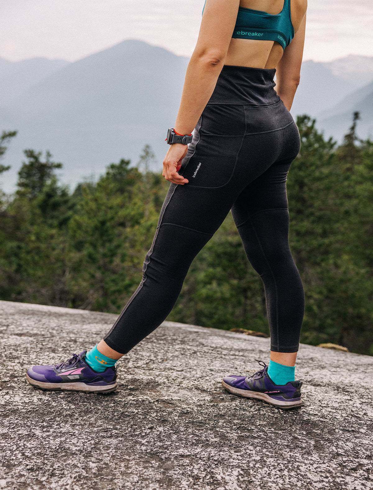 Women’s Merino Speed Winter 25" Tights Black - 13