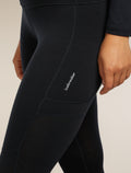 Women’s Merino Speed Winter 25" Tights Black - 14