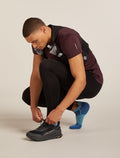 Men’s Merino Blend Run+ Ultralight Micro Socks Atlantis/Topaz - 1