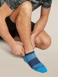 Men’s Merino Blend Run+ Ultralight Micro Arctic/Atlantis - 5