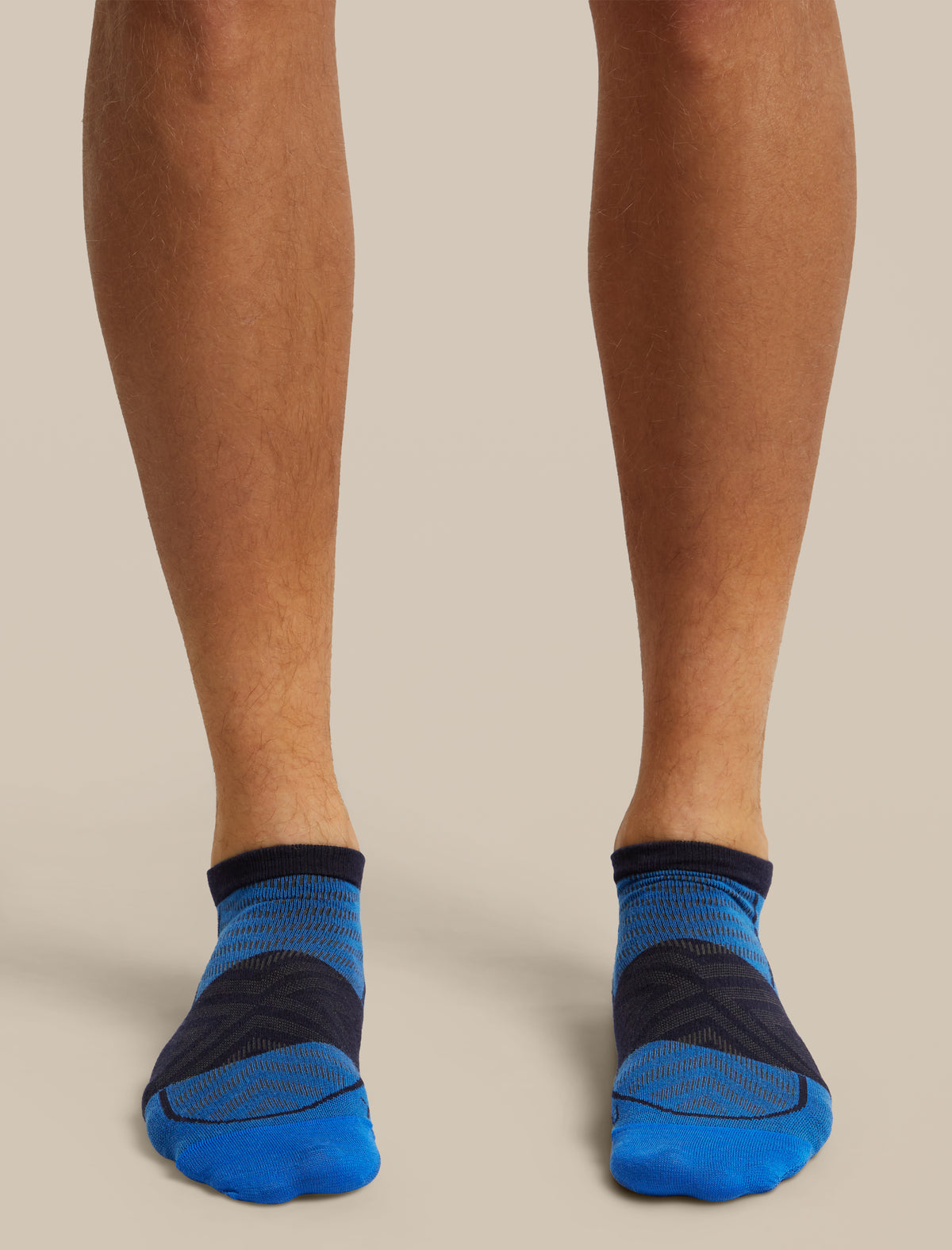 Men's Merino Blend Run+ Ultralight Micro Socks Lazurite/Midnight Navy - 1