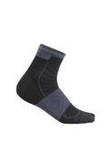 Men’s Merino Blend Run+ Ultralight Mini Socks Black/Graphite - 5