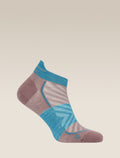 Women’s Merino Run+ Ultralight Micro Socks Summit/Topaz - 4