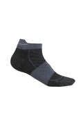 Women’s Merino Run+ Ultralight Micro Socks Black/Graphite - 5
