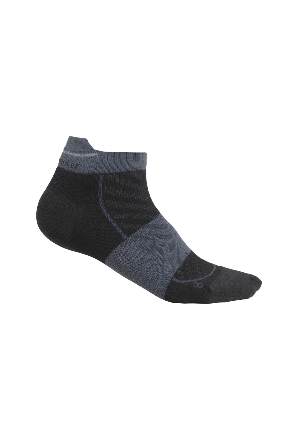 Women’s Merino Run+ Ultralight Micro Socks Black/Graphite - 5