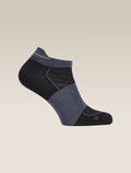 Women’s Merino Run+ Ultralight Micro Socks Black/Graphite - 5