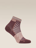 Women’s Merino Blend Run+ Ultralight Mini Socks Java/Summit - 3