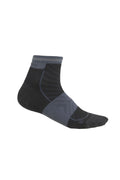 Women’s Merino Blend Run+ Ultralight Mini Socks Black/Graphite - 5