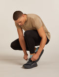 Men’s Merino Blend Run+ Ultralight Crew Socks Hydro/Trail - 1