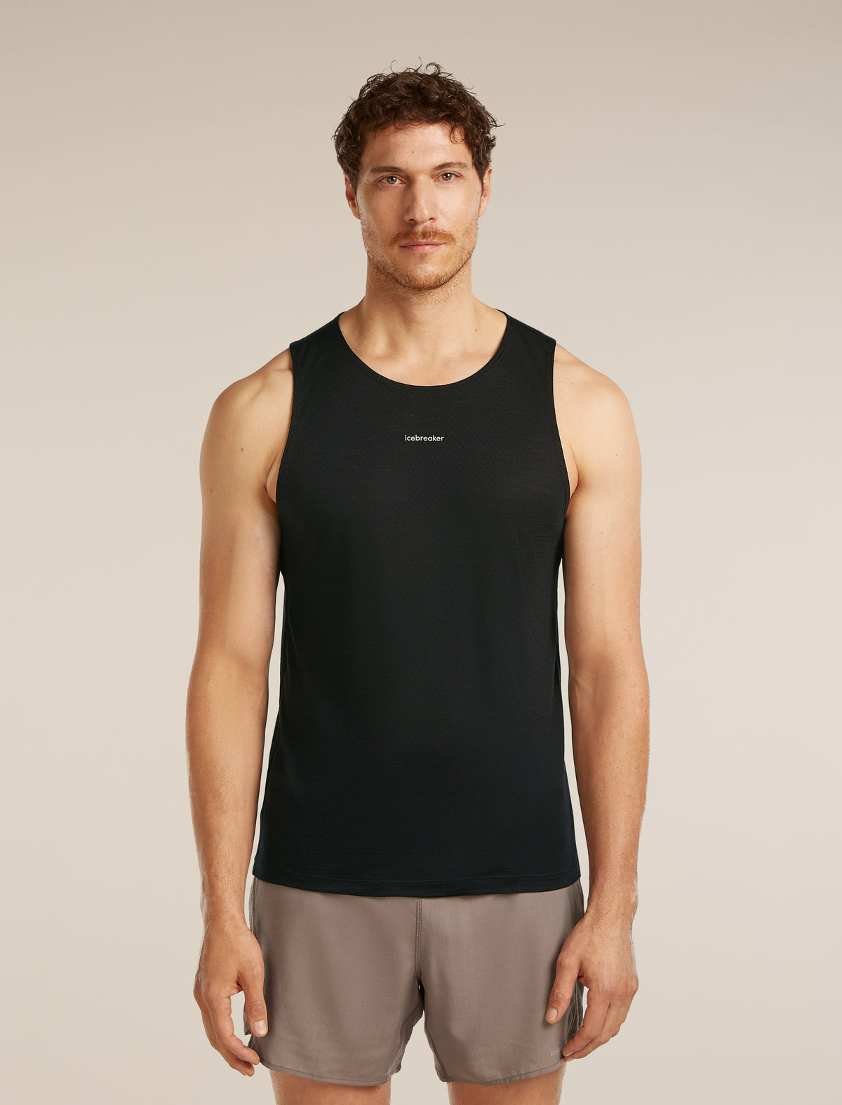Men’s Merino Blend 125 Cool-Lite™ Speed Tank Black - 1