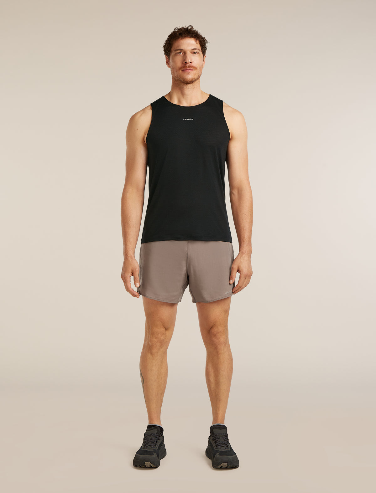 Men’s Merino Blend 125 Cool-Lite™ Speed Tank Black - 3