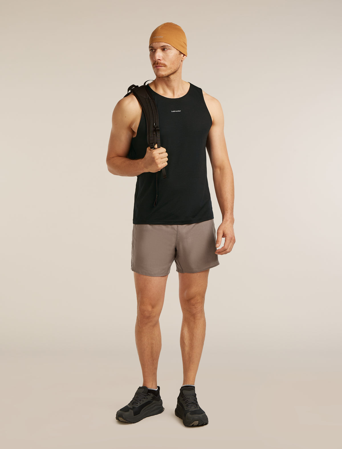 Men’s Merino Blend 125 Cool-Lite™ Speed Tank Black - 4