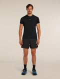 Men’s Merino Blend 125 Cool-Lite™ Speed Short Sleeve T-Shirt Black - 3