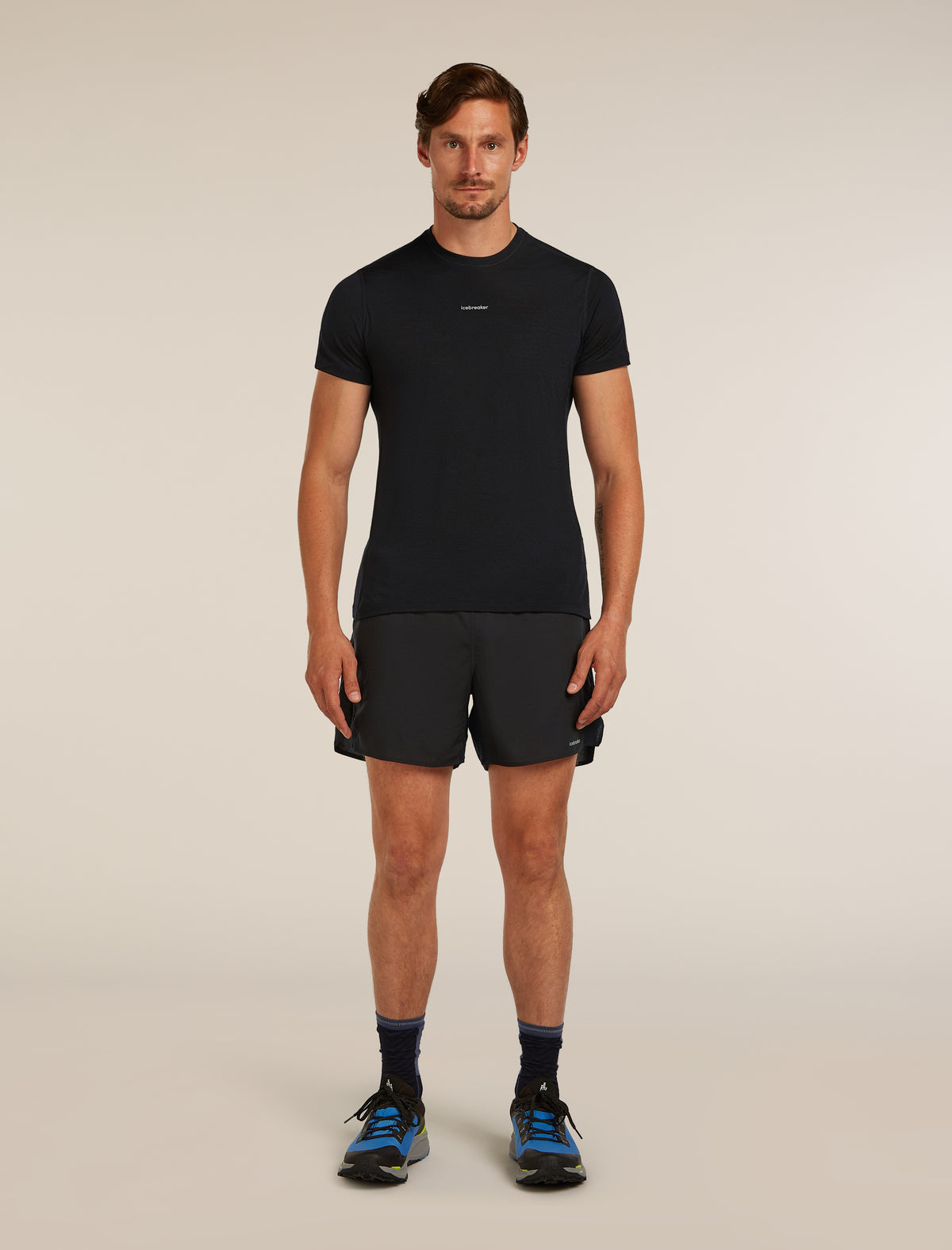 Men’s Merino Blend 125 Cool-Lite™ Speed Short Sleeve T-Shirt Black - 3