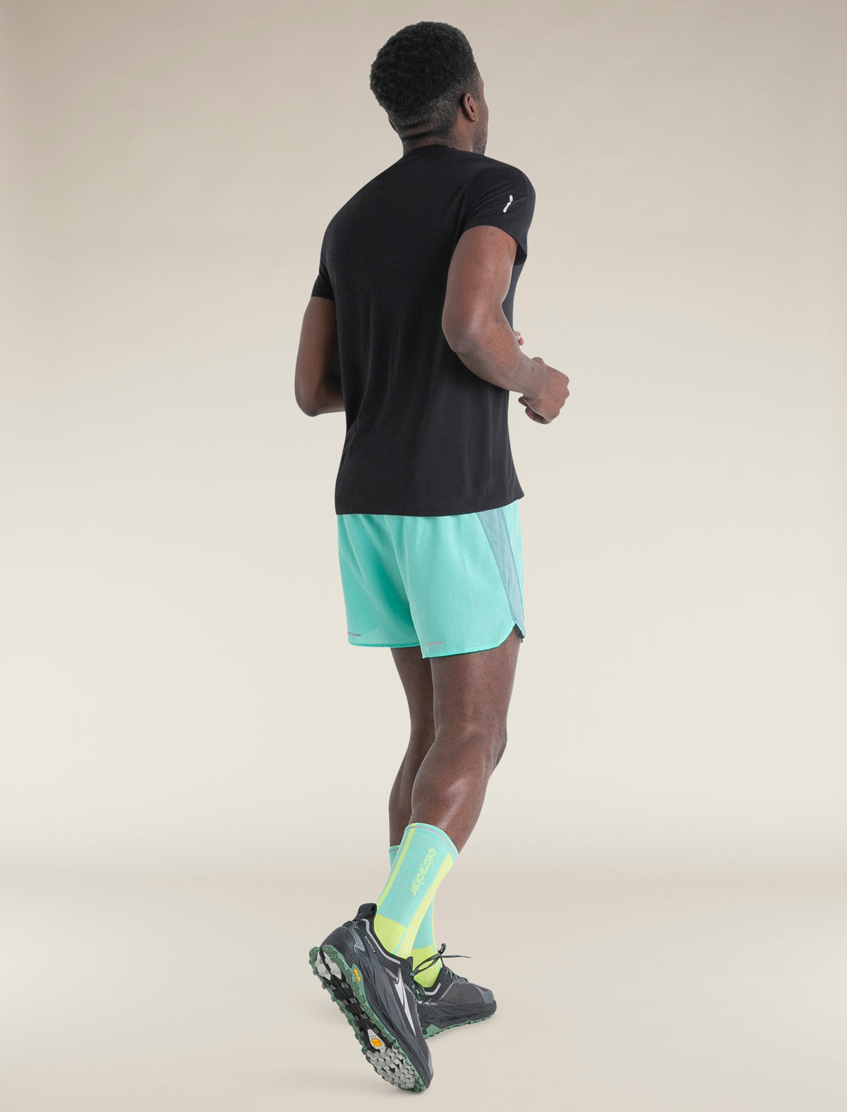 Men’s Merino Blend 125 Cool-Lite™ Speed Short Sleeve T-Shirt Black - 5