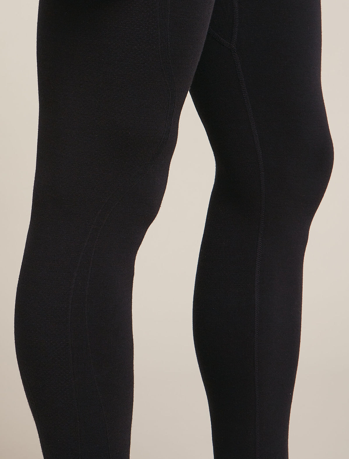 Men’s Merino Blend 260 ZoneKnit™ Seamless 27" Tights Black - 6