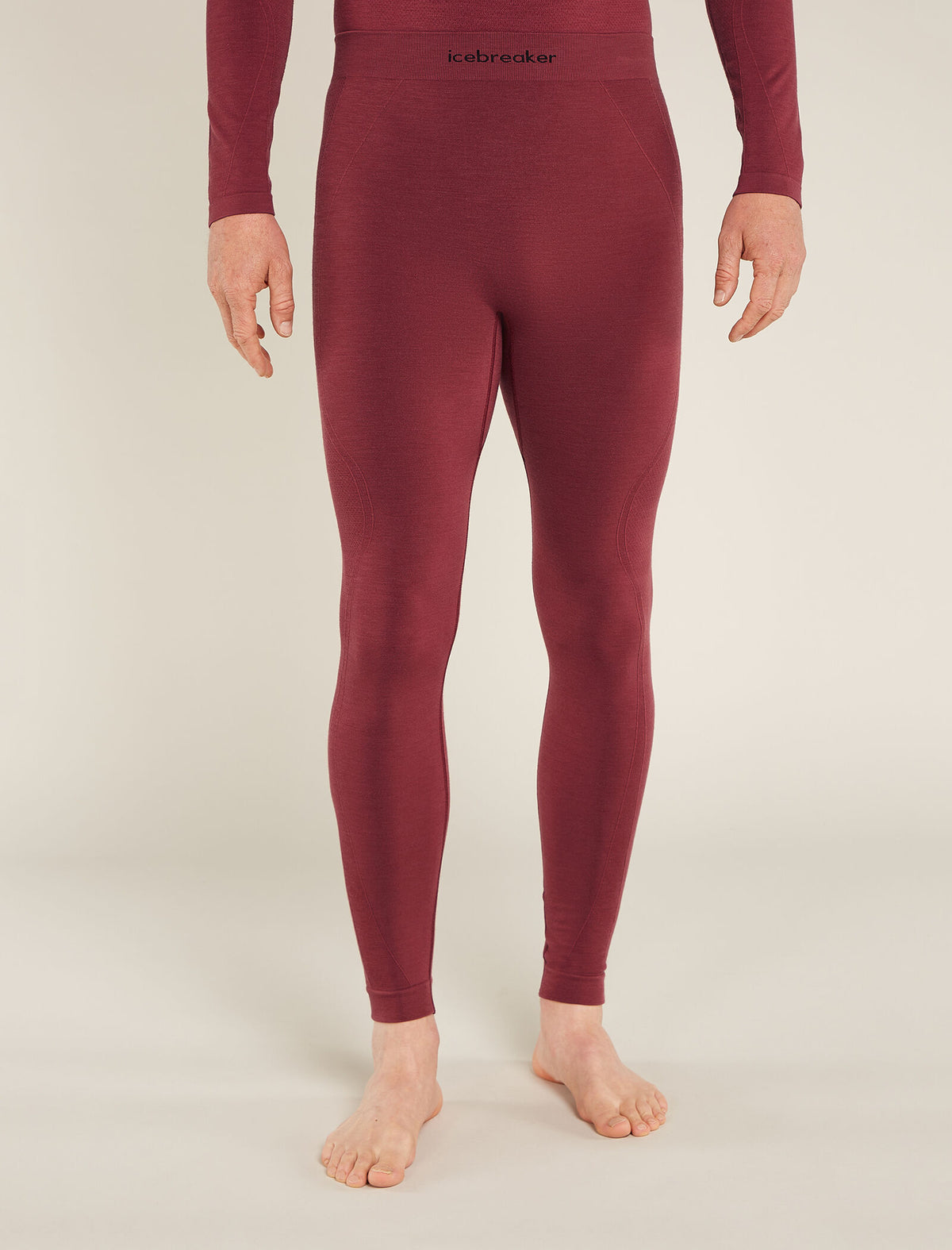 Men’s Merino Blend 260 ZoneKnit™ Seamless 27" Tights Port - 1