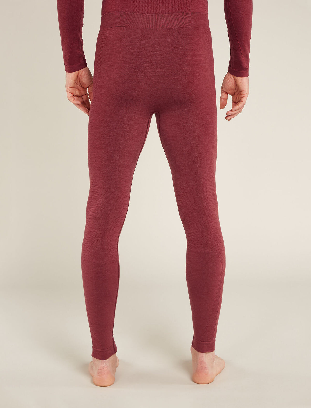 Men’s Merino Blend 260 ZoneKnit™ Seamless 27" Tights Port - 2