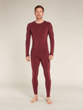 Men’s Merino Blend 260 ZoneKnit™ Seamless 27" Tights Port - 3