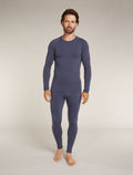 Men’s Merino Blend 260 ZoneKnit™ Seamless 27" Tights Graphite - 4