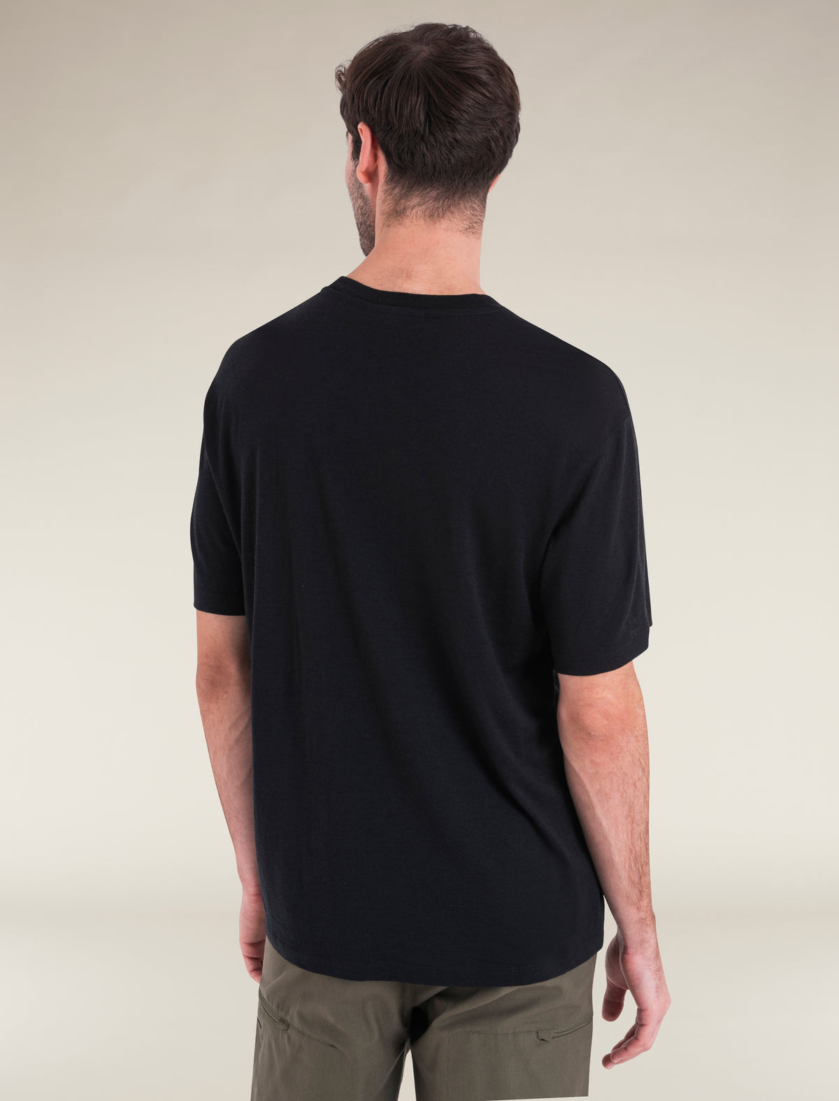 Men’s Merino 150 Tech Lite Short Sleeve Relaxed Pocket T-Shirt Black - 2